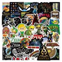 50 Parça Zelda PVC Sticker Seti Su Geçirmez Etiket