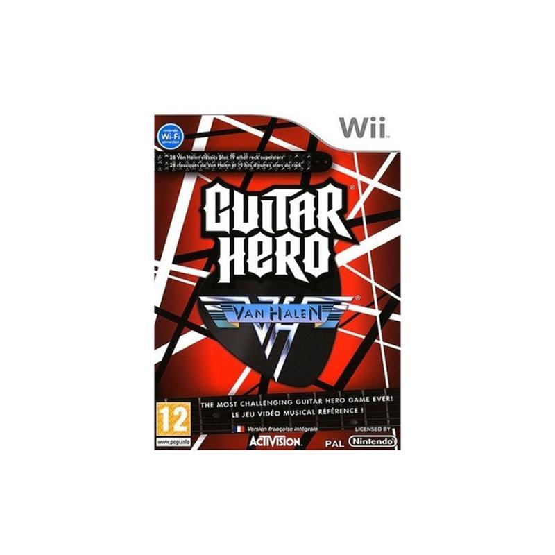 Guitar Hero Van Hallen Nintendo Wii Pal Sıfır