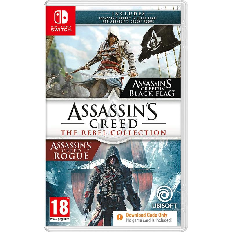 Assassins Creed Rebel Collection Nintendo Switch Dijital İndirme Kodu Kutulu