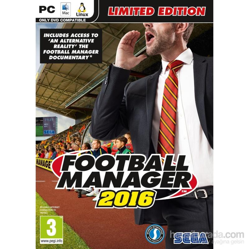 Football Manager 2016 Limited Edition Pc Türkçe