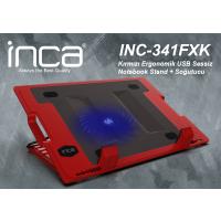 Inca Laptop için Ergonomik Stand + Soğutucu fan INC 341FXK