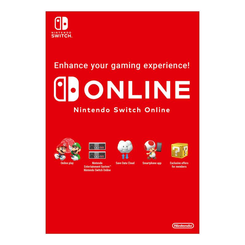 Nintendo Switch Online Membership Digital Download eShop