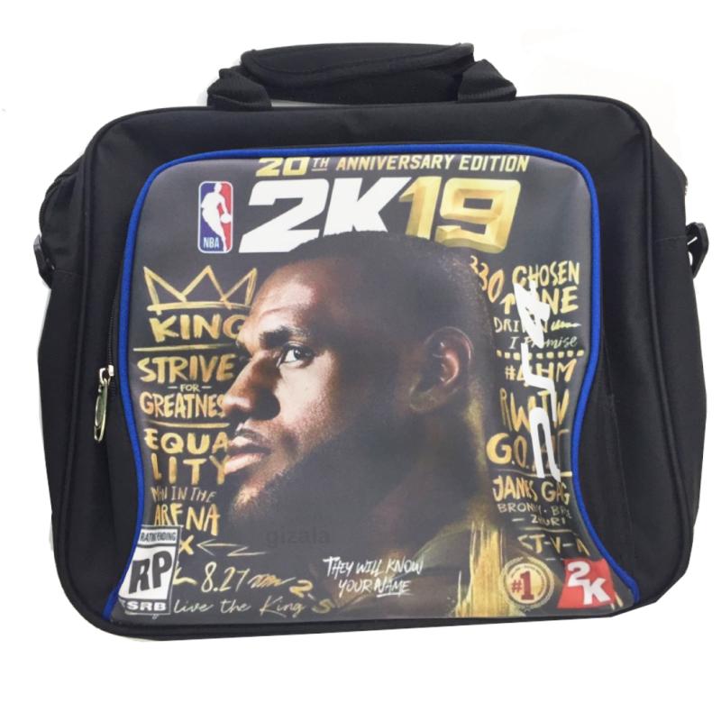 PS4, PS4 Slim Seyahat Çantası Playstation 4 Travel Bag NBA2K19 Temalı
