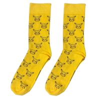 Pokemon Pikachu Desenli Lisanslı Sarı Çorap