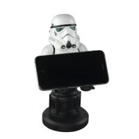 Star Wars Stormtrooper Dualsense Dualshock Oyun Kolu  Kablo Tutucu Telefon Uyumlu Cable Guys Lisanslı Orijinal