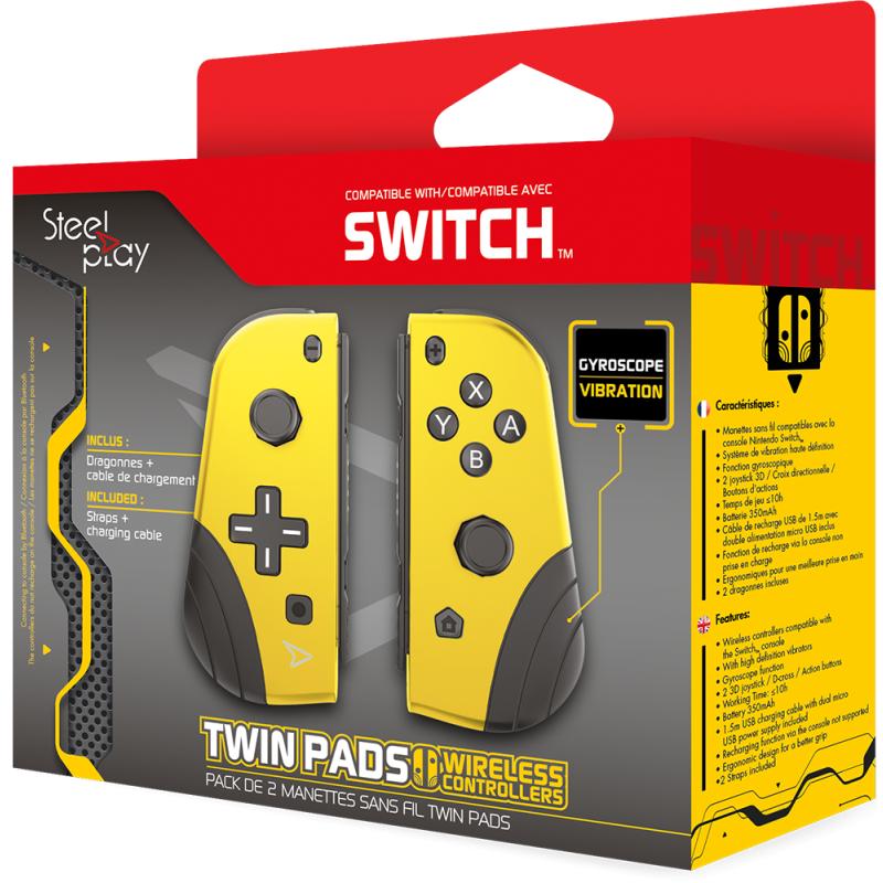 Steel Play Nintendo Switch JoyCon Twin Pads Controller Sarı