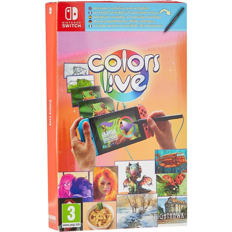 Colors Live Nintendo Switch (Stylus Pen Bundle)