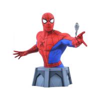 Diamond Marvel Animated Spider Man Büst 15cm Lisanslı Orijinal