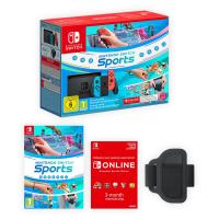 Nintendo Switch Sports Bundle Konsol Neon Red Blue Distribütör Garantili