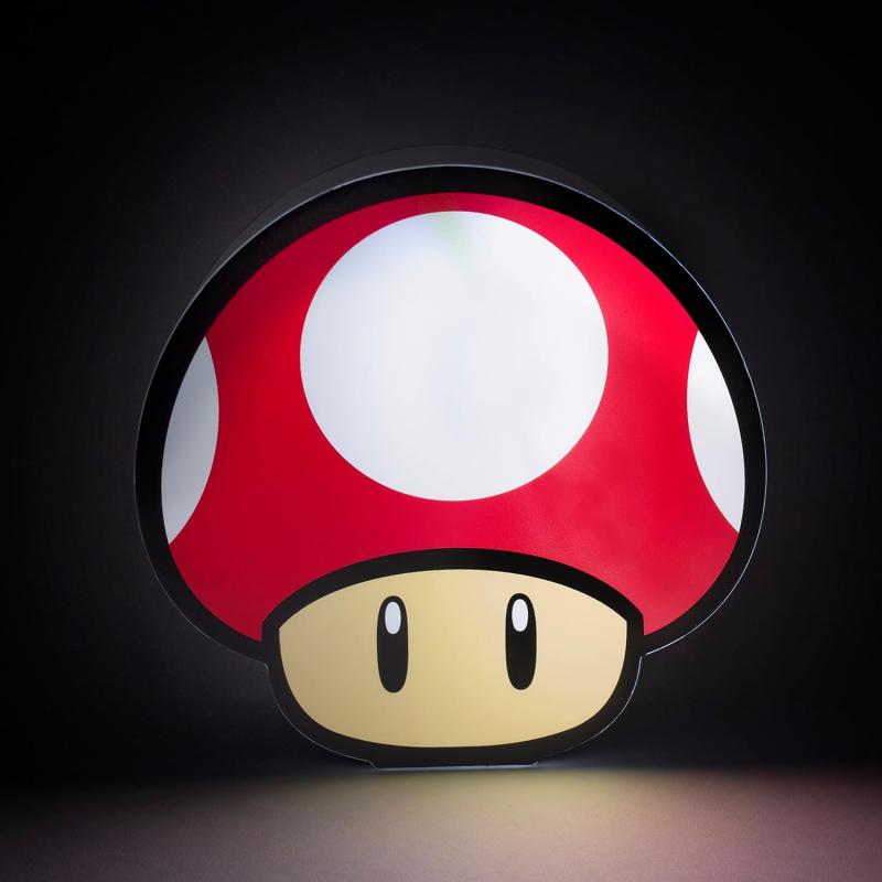 Paladone Super Mushroom Box Light ( Düğmesine basınca ışığı yanan Icon Ligth )