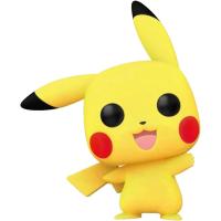 Pokémon POP! Vinyl Figür Pikachu Waving (Flocked) 9 cm