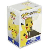 Pokémon POP! Vinyl Figür Pikachu Waving (Flocked) 9 cm