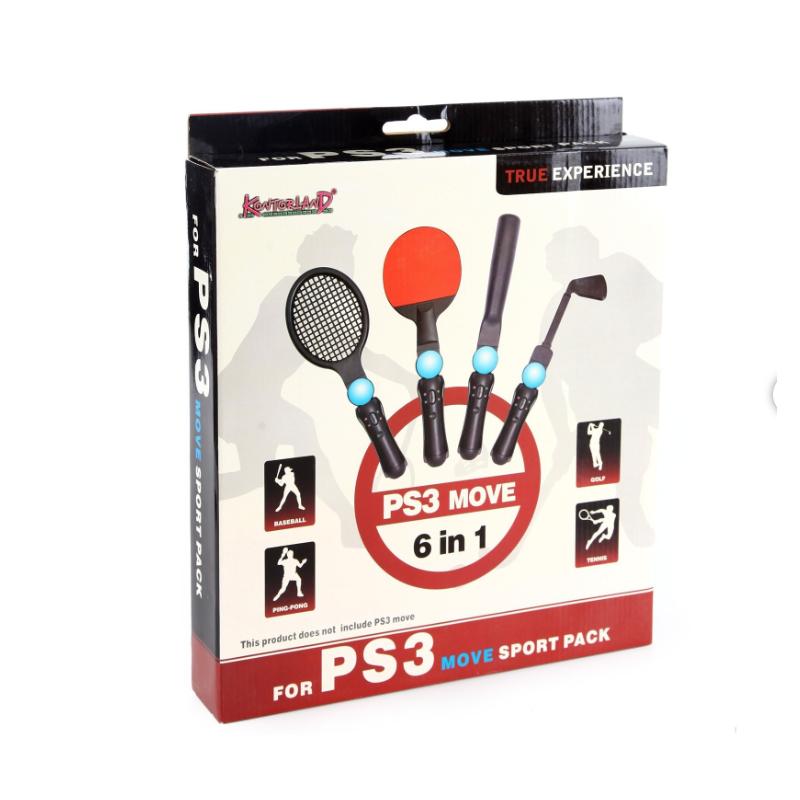 Ps3 Move Sports Kit Golf Tennis Pinpon Match 6in1 Ps3 PS VR PSVR Kontorland